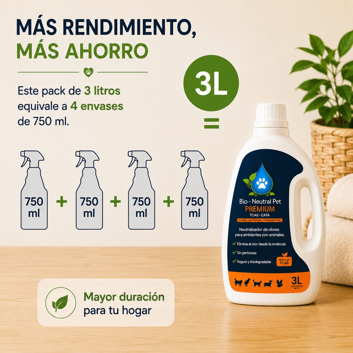Elimina los malos olores desde el origen