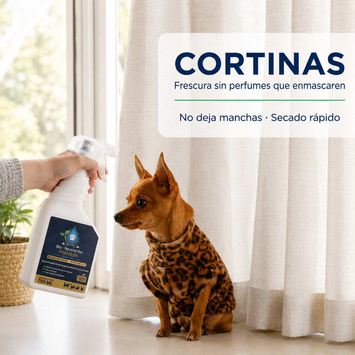 Eliminador de olores Bio - Neutral Pet 750 cc